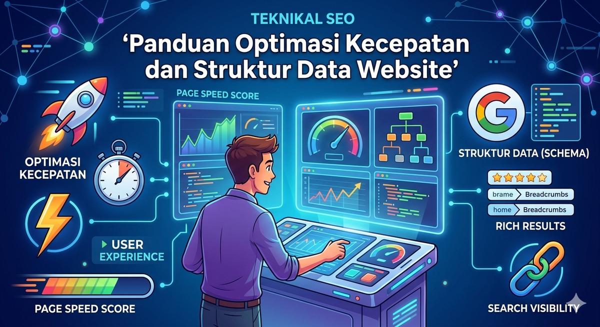 Technical SEO Panduan Optimasi Kecepatan dan Struktur Data Website