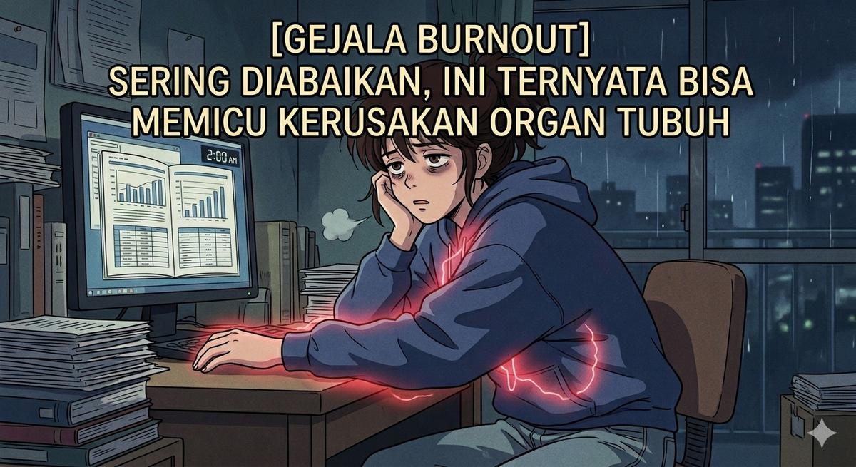 Sering Diabaikan, Gejala 'Burnout' Ini Ternyata Bisa Memicu Kerusakan Organ Tubuh