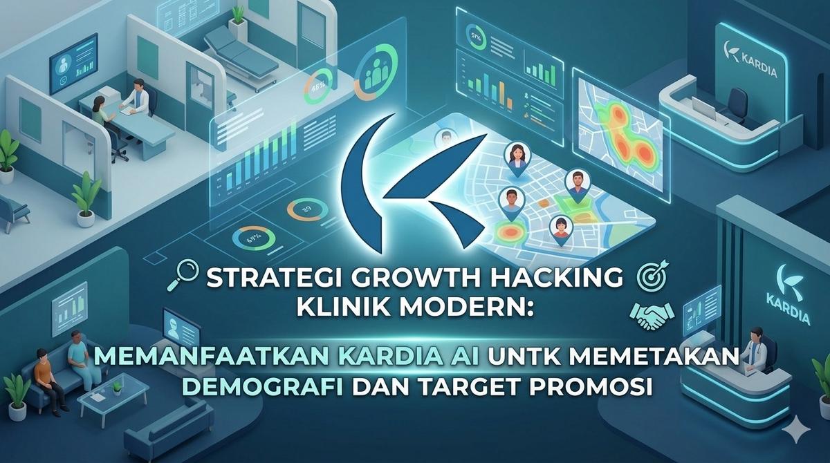 Strategi Growth Hacking Klinik Modern: Memanfaatkan Kardia AI untuk Memetakan Demografi dan Target Promosi