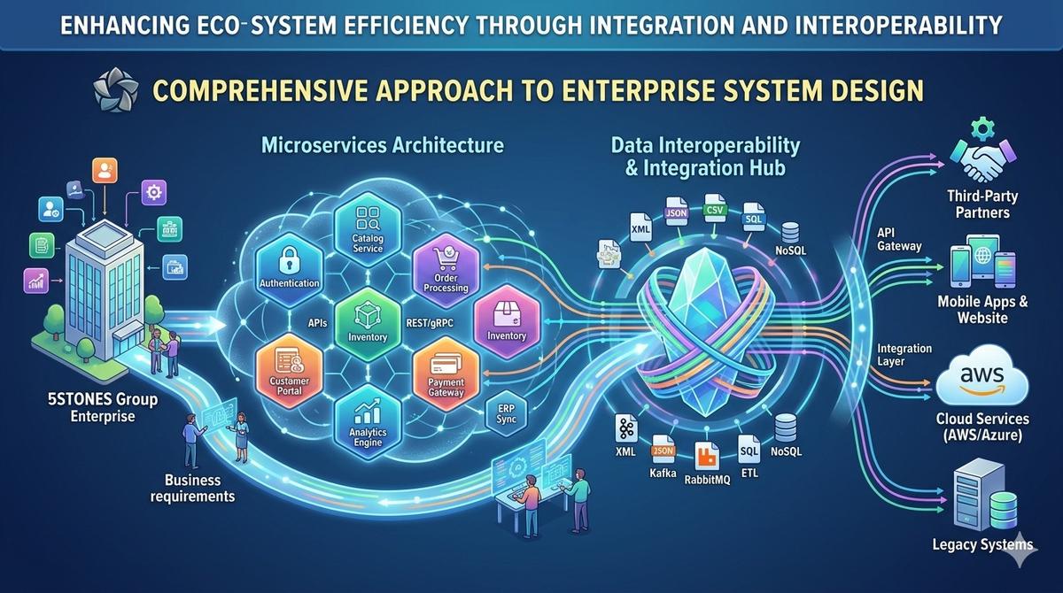 Enterprise Solution Architecture & Full-Stack Integration - 5STONES Group