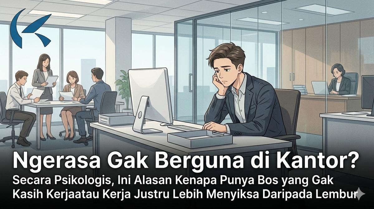 Ngerasa Gak Berguna di Kantor? Secara Psikologis, Ini Alasan Kenapa Punya Bos yang Gak Kasih Kerjaan atau Kerja Justru Lebih Menyiksa Daripada Lembur