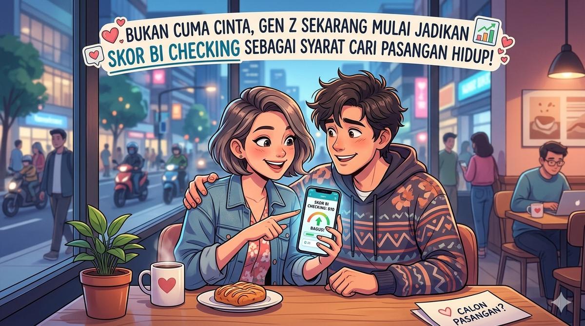 Bukan Cuma Cinta, Gen Z Sekarang Mulai Jadikan Skor BI Checking Sebagai Syarat Cari Pasangan Hidup!