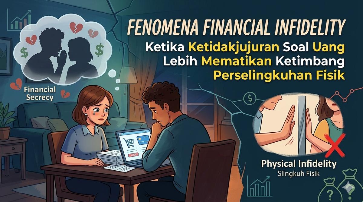 Fenomena Financial Infidelity: Ketika Ketidakjujuran Soal Uang Lebih Mematikan Ketimbang Perselingkuhan Fisik