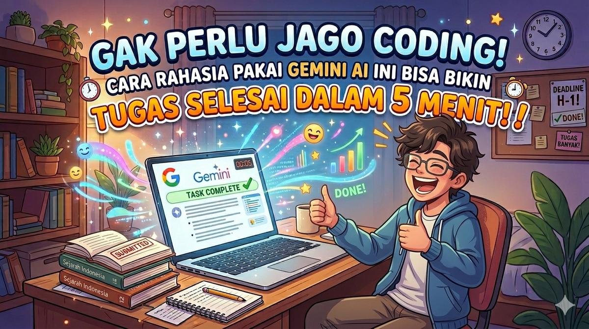 Gak Perlu Jago Coding! Cara Rahasia Pakai Gemini AI Ini