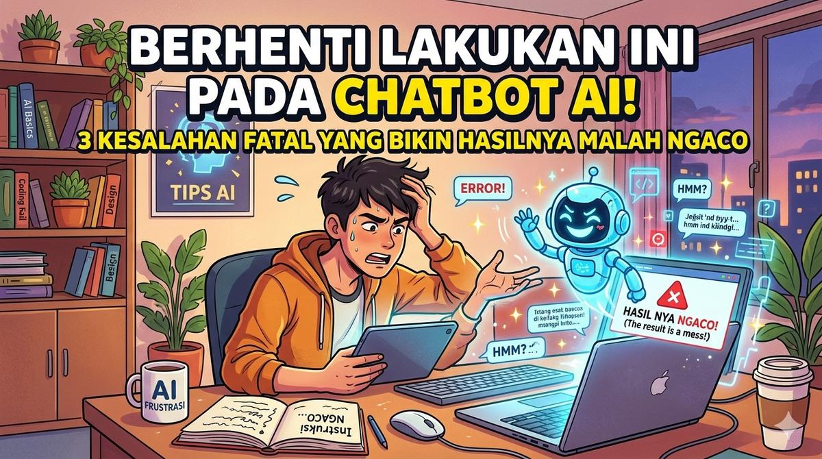 Berhenti Lakukan Ini pada Chatbot AI! 3 Kesalahan Fatal