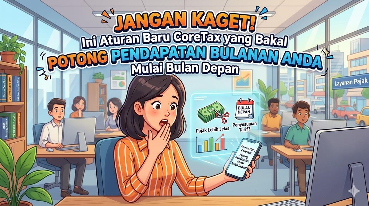 Jangan Kaget! Ini Aturan Baru Coretax Mulai Bulan Depan