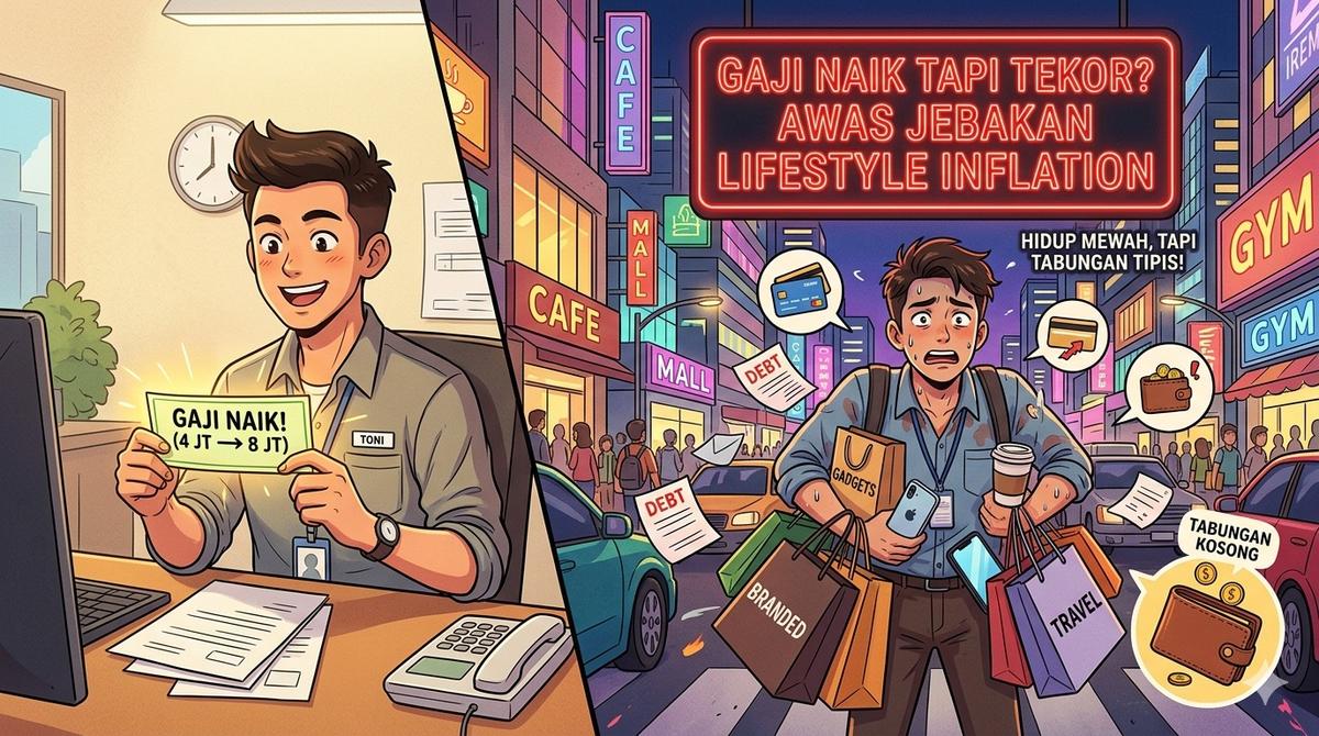 Gaji Naik Tapi Tekor? Awas Jebakan Lifestyle Inflation