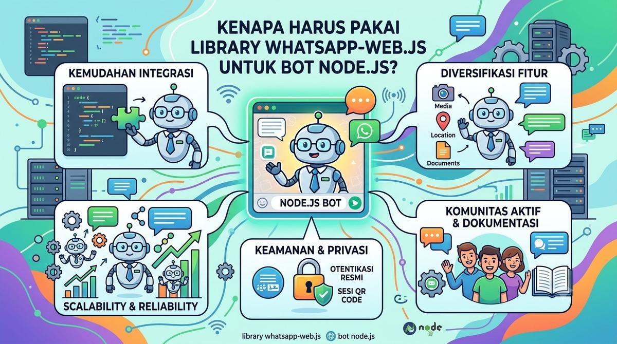 Kenapa Harus Pakai Library Whatsapp-web.js untuk Bot Node.js?