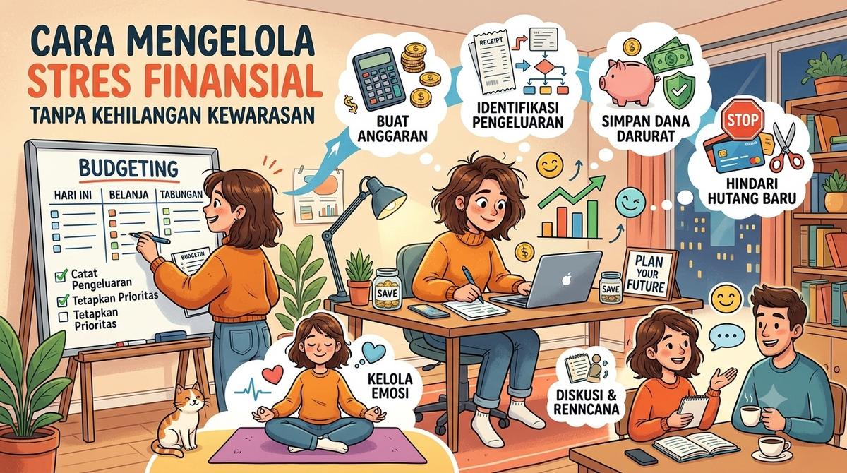 Cara Mengelola Stres Finansial Tanpa Kehilangan Kewarasan