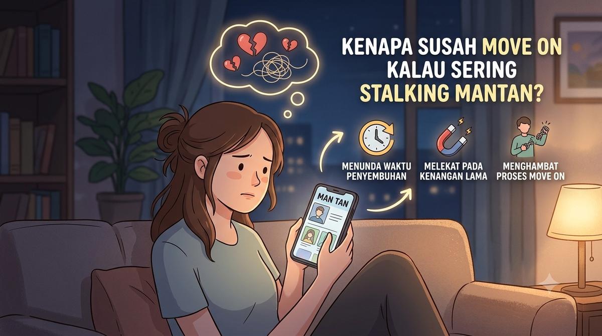 Kenapa Susah Move On Kalau Sering Stalking Mantan? Ini Penjelasannya